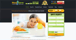 Desktop Screenshot of maidserve.com